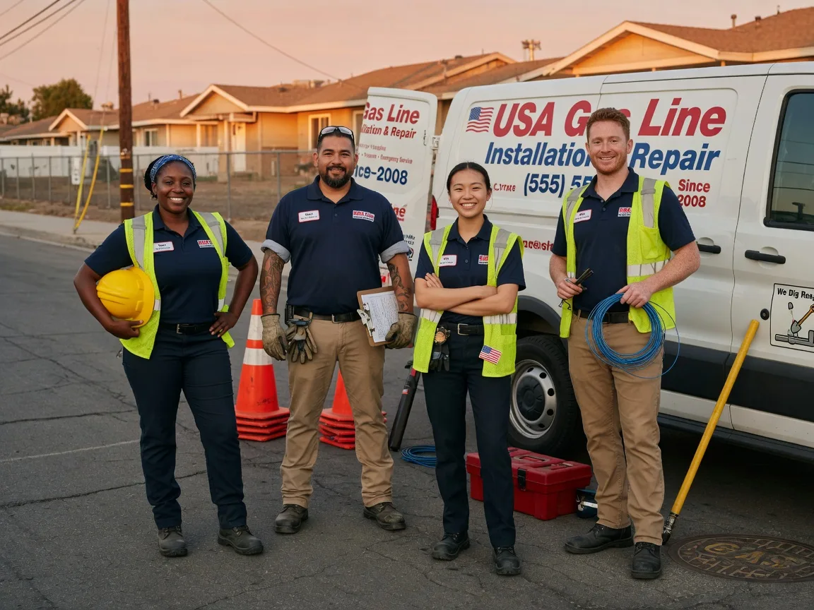 Gas Line Installation company in Hudsonville, MI